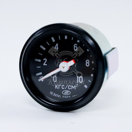 Указатель давления воздуха 2-стрелочный КАМАЗ, КРАЗ, ЗИЛ 1901-3830010 / НПК "Автоприбор"
