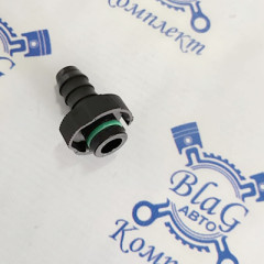 Штуцер быстросъемный топливопровода (прямой, боковой фиксатор) D16-ID12-180  12х15