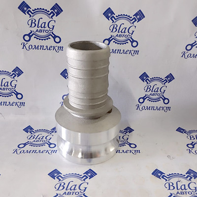 Камлок тип E AL3020 (3"-2") (75мм-50мм) (нипель с концом под рукав) переходной