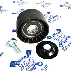 Ролик обводной натяжителя ремня (74х38х20) КАМАЗ-5490, MB (пластм.) A0005501933 (81-22019-SX)