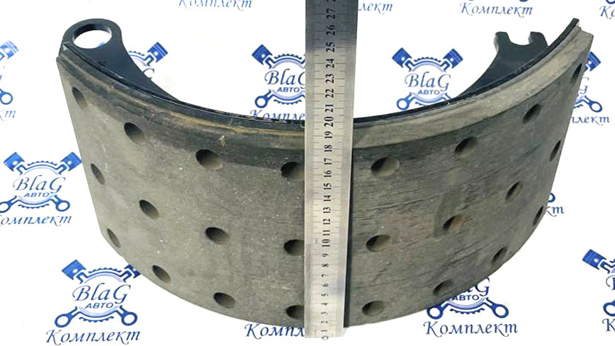 Колодка тормозная на а/м Камаз 6520-3501090-40/41 литая