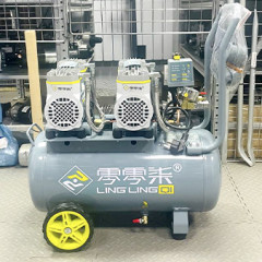 Компрессор роторный 220В. (мотор 2х1280W, 8Bar, ресивер 50л., 170л/мин.)