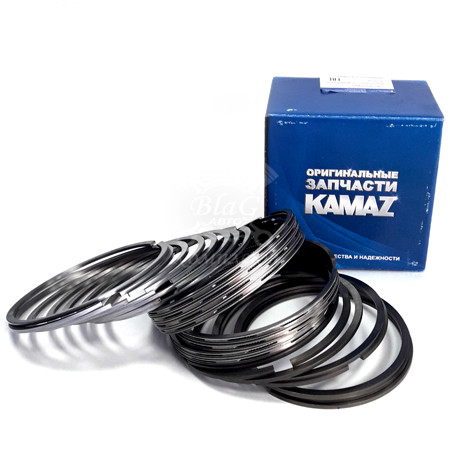 Кольца поршневые Евро-2 (к-т на 8 поршней) ПАО КАМАЗ 740.13-1000106-00