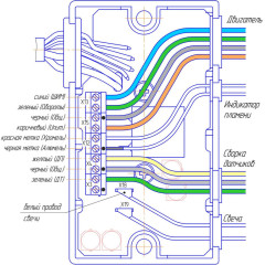 Блок управления 12В сб.4377-01 (ан.сб.3188,сб.4337 ) Бинар 5S / Адверс