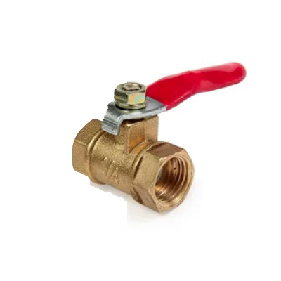 Наконечник соединительный для шлангов с Краном резьба 1/4 (внутр.-внутр.) (19004)