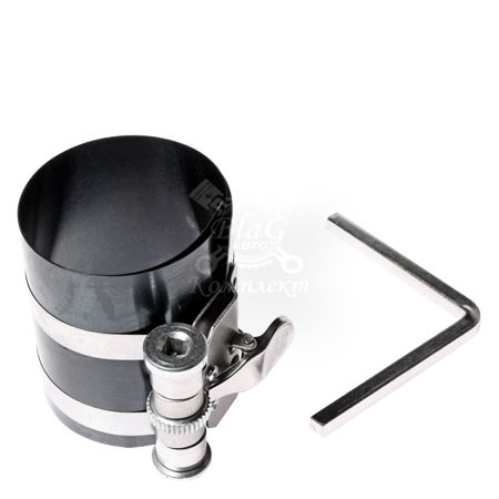 Оправка (обжим) для поршневых колец (высота 75 мм, Д=53-125) 15897