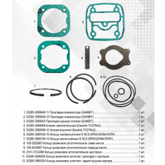 Р/к компрессора (выпуска до 4 кв 2018 г.) 53205-3509015,