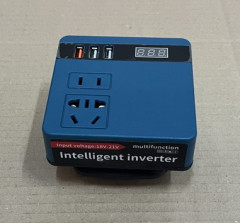 Преобразователь напряжения аккумуляторный 20В-220В, 3 USB
