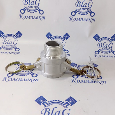 Камлок тип B AL100B 1" (25мм) (розетка с наружной резьбой)