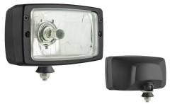 Фара головного света (H4) б/л гладкое стекло, 184х118х110мм (ТАС-002)