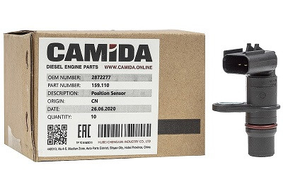 Датчик положения коленвала, распредвала КАМАЗ, НЕФАЗ, ПАЗ, ВАЛДАЙ дв. Cummins ISF, ISBe, ISLe 287227