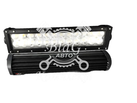 Фонарь светодиодный 2-рядный (прожектор 2х12 светодиодов) 10-30В. 72Вт. 340мм. GP-BL010