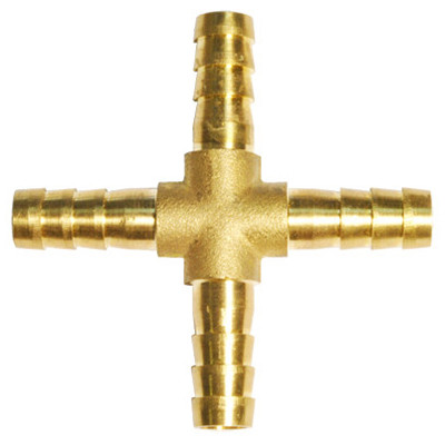 Наконечник соединительный для шлангов Х-образный 6мм (6612)