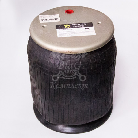 Пневморессора 4158NP02 в сб. (пласт.стак.) 2отв.под шпил.М10;1 отв.шт.М22/М12