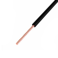 Провод ПГВА 1 х 0,75мм, ЧЕРНЫЙ REXANT