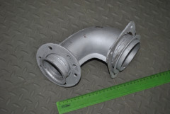 Патрубок приемный Евро (ракушка) задняя правая Камаз 54115-1203010-10