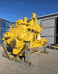 Двигатель Komatsu SA6D155-4 с РПНом №2 В работе