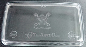 Стекло фары головного света ТАС-002 гладкое (ТАС-С002)