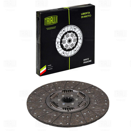 Диск сцеп. ведом. для а/м МАЗ 4370 Зубрёнок (КПП-СААЗ-433420-1700010-М/Shaanxi Fast Gear 6J70T, 6J70T) (FD 1204)