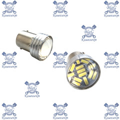 Лампа (светодиод) R5W 24V 5W BA15s Диалуч (94305SMD15L-24LVwhite) ЛДД105-15W