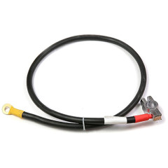 Перемычка с наконечником Латунь под болт и клеммой Свинец 100см (20409)