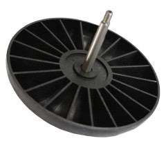 Вал с крыльчаткой ПРАМОТРОНИК 15.8106.330(у)