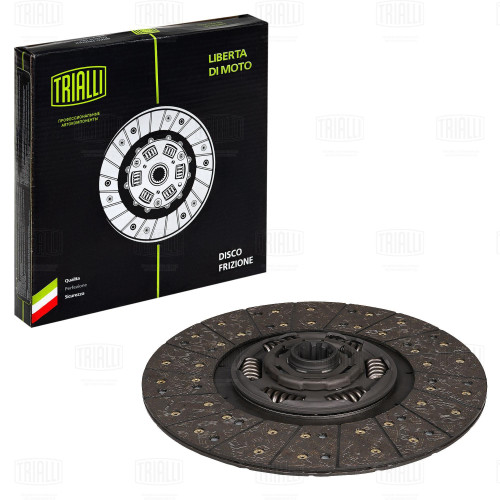 Диск сцеп. ведом. для а/м МАЗ 5336,5516,6303,5551 (395WGTZ 1 3/4"-10N) (FD 1205)