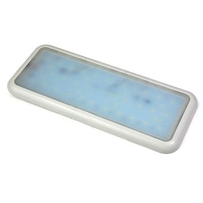 Плафон салона 10-30В LED универсальный 2 режима белый корпус (19306)