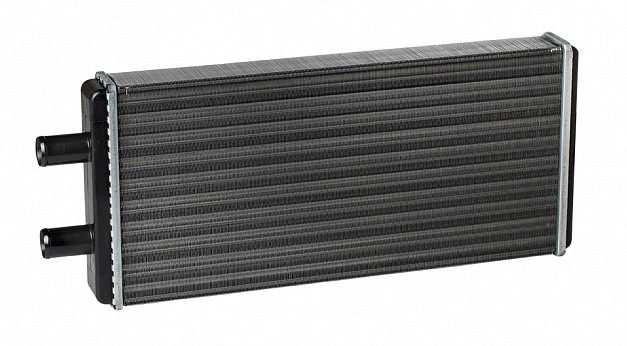 Радиатор отоп. для а/м ЛиАЗ 5256, НефАЗ 5299, ПАЗ 3205, 4230, Волжанин 52701 (длинный, 25мм, алюм.)