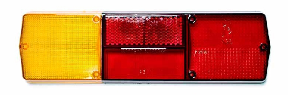 Рассеиватель заднего фонаря Р130-209 универсальный левый (ТАС)