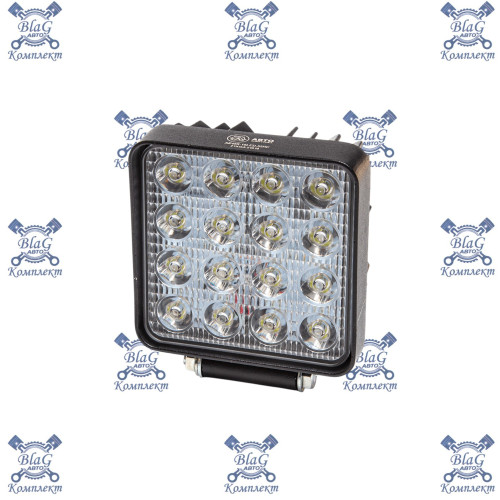Фара светодиодная 10-30В. 48Вт. 110х55х140мм. 16 изл. / AE48S-16LED-55HC АвтоЭлектрика