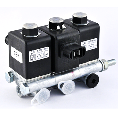 Блок электромагнитных клапанов из 3-х БЭК 37.000