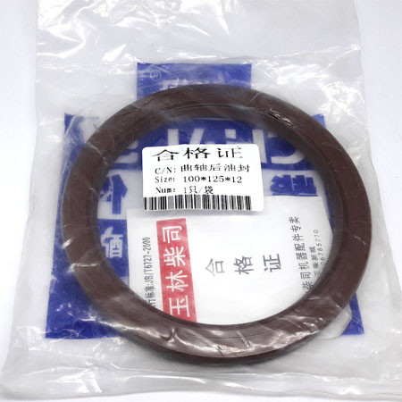 Сальник коленвала задний 100х125х12, TDK 48 4LT