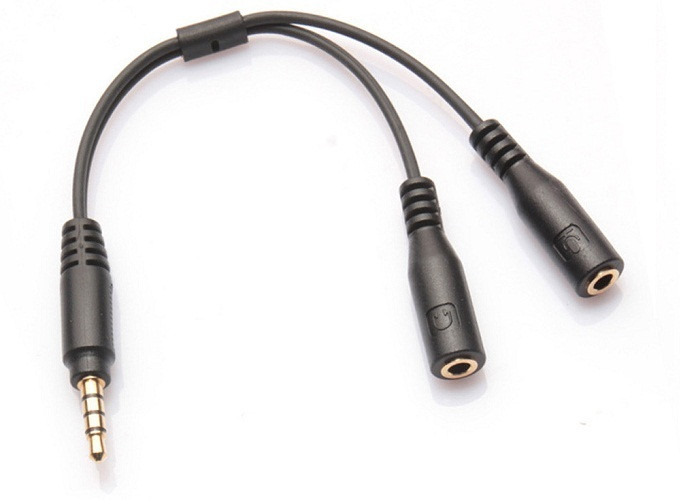 Шнур аудио разветвитель AUX 3.5 Jack (аудио) AU-622 (19356)