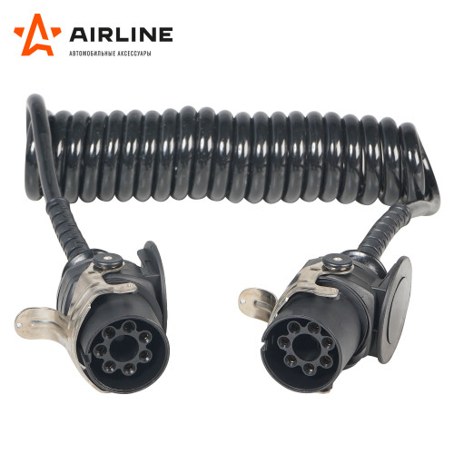 Кабель прицепа 24В ABS/EBS 7 контактов 4,5м (ATE-18)