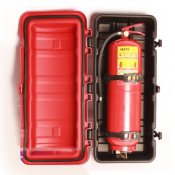 Пенал для огнетушителя 4/8 №3 (узкий) с кронштейном / с коробкой