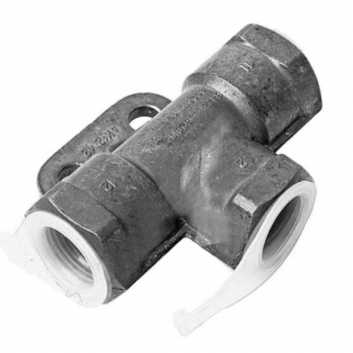 Клапан  КАМАЗ, ЗИЛ, МАЗ перепускной 2-х магистральный ЕВРО 25-3562010 (ЗАО РААЗ )