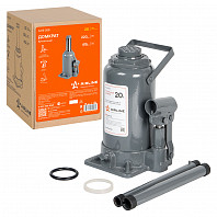 Домкрат бутылочный 20т S (MIN - 220 мм, MAX - 415 мм) (AJ-B-20S)