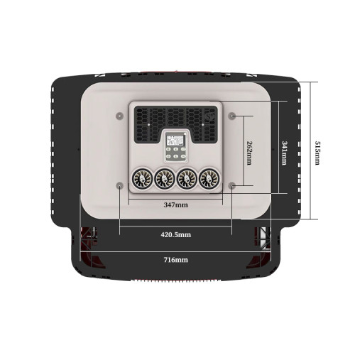 Кондиционер стояночный 24В. FT-TAC-PI09 (заправленный) сб.9330