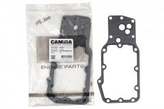 Прокладка маслоохладителя (теплообменника) серая КАМАЗ, НЕФАЗ дв. Cummins ISBe 4895742, 2830559, 3977913 (CAMIDA) 175.200