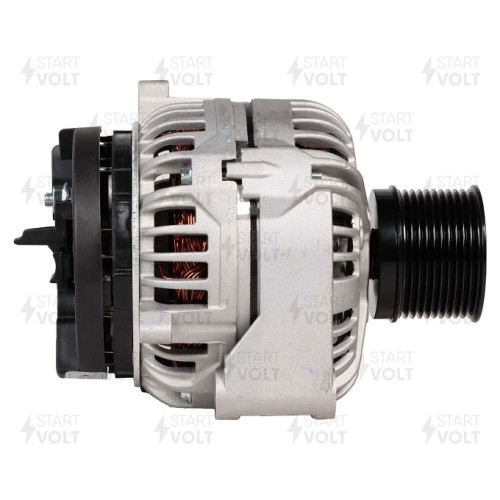 Генератор для а/м КАМАЗ с дв. 740.30/740.31 ЕВРО-2/ЕВРО-3 (10 ручьев) 120А (LG 0744)