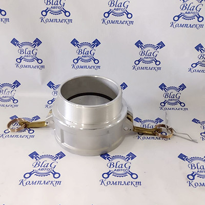 Камлок тип B AL400B 4" (100мм) (розетка с наружной резьбой)