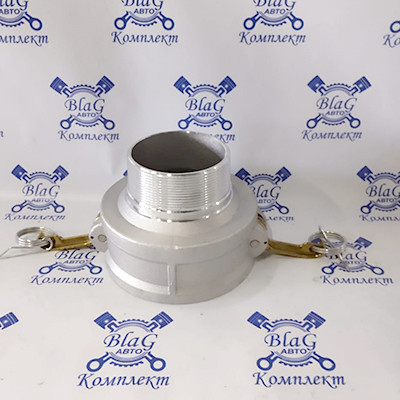 Камлок тип B AL4030 (4"-3") (100мм-75мм) (розетка с наружной резьбой) переходной