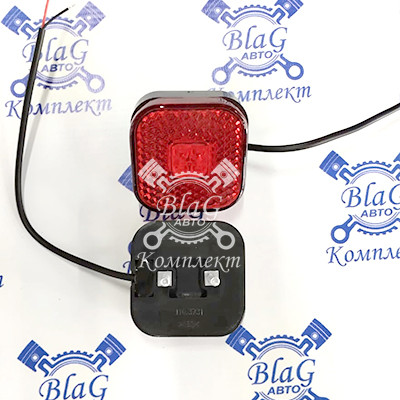 Фонарь маркерный 110-02LED (12/24В) красный