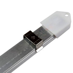 Плафон салона 24В с выключателем белый 50см (19402)