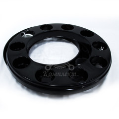 Колпак колеса ЕВРО ободок черный пластик 5460-3101060 (к-т 2шт.) (15781)