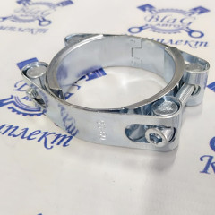 Хомут силовой 2 болта 50-60 мм.(оцинк.) W1 "Technik"