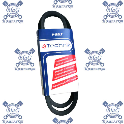 Ремень 1060х8,5х8 гладкий вентилятора / "Technik"