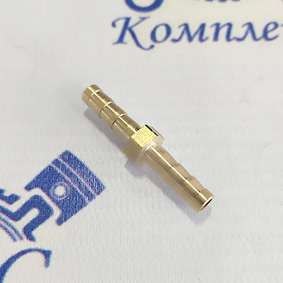 Ремонтное соединение "Елочка" латунь D-5мм / HM05brass