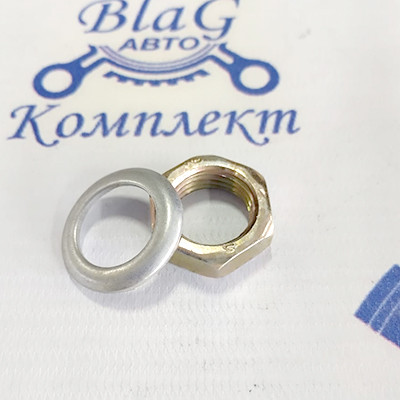 Р/к (гайка + тарел + кольцо упл.) D16 на тр, угол